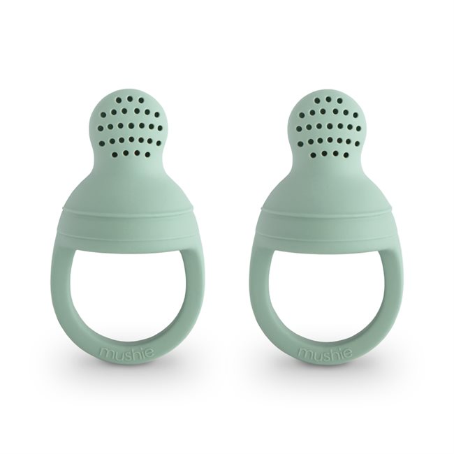 Mushie Fresh Silicone Food Fedders Camprigde Blue