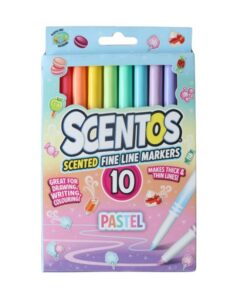Scentos Pastell Tusjer 10 stk