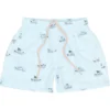 Petit Piao Badeshorts Illusion Blue Boat