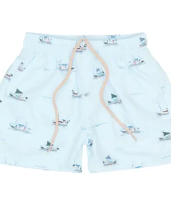 Petit Piao Badeshorts Illusion Blue Boat