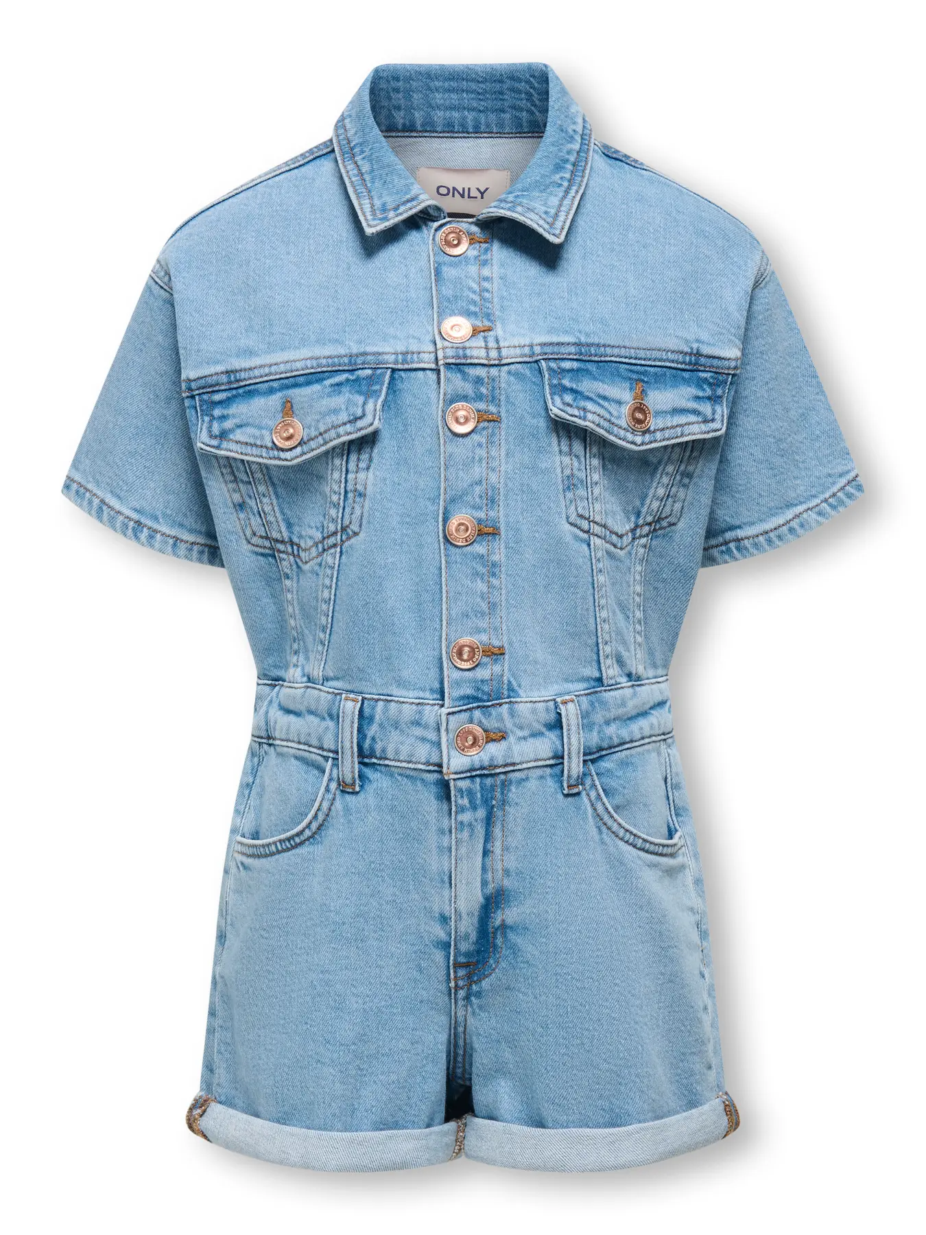 Kids Only Castel Playsuit Denim - Image 2