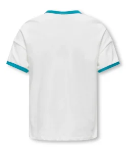 Alternative view of Kids Only Glimone Life Print T-Shirt Cloud Dancer