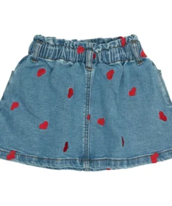 Alternative view of Petit Piao Denim Skirt Heart