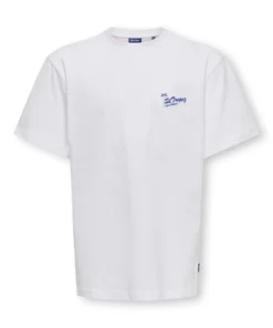 Only And Sons Milo Sketch Life T-Shirt Slow Vacation