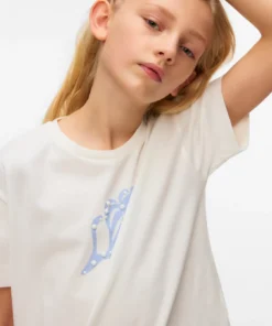 Alternative view of Vero Moda Girls Palma Mette T-Skjorte Snow White