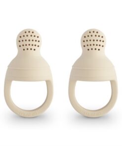Mushie Fresh Silicone Food Fedders Shifting Sand