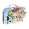 Bluey - Koffert med puslespill