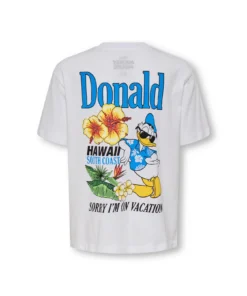 Alternative view of Only And Sons Donald Duck Life T-Shirt Bright White
