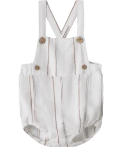 Lil Atelier Jeran Loose Romper Coconut Milk