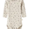 Lil Atelier Gago Slim Body Floral/Turteldove