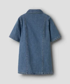 Alternative view of Name It Gianna Denim Dress Medium Blue Denim