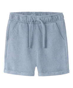 Lil Atelier Dias Loe Loose Shorts Lil Dusty Blue
