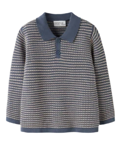 Name It Ketan Knit Polo Vintage Indigo
