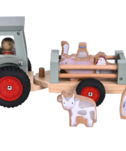 Little Dutch - Traktor med tilhenger - Little Farm