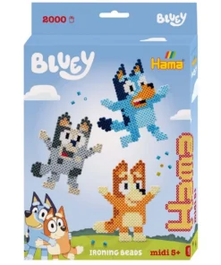 Hama Midi Perler Bluey 2 000 stk