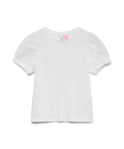Vero Moda Girls Janni Short Top Snow White