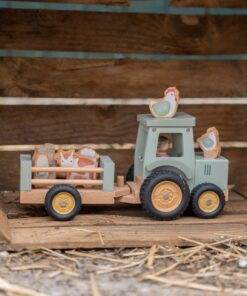 Alternative view of Little Dutch - Traktor med tilhenger - Little Farm