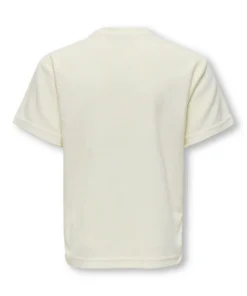 Alternative view of Only And Sons Tellas T-Skjorte Egret/EMB SUND