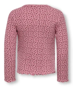 Alternative view of Kids Only Trinny O-Neck Top Foxglove/Disty Flower