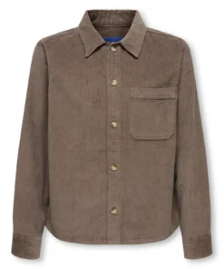 Only And Sons Alaric Cord Shirt Falcon