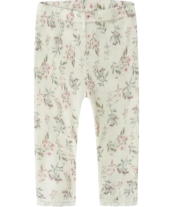 Name It Wang Wool Legging Snow White/Flowers