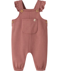 Lil Atelier Kilano Loose Sweat Overall Whited Rose