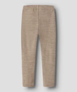 Alternative view of Lil Atelier Nilo Wool/Modal Slim Legging Sepia Tint