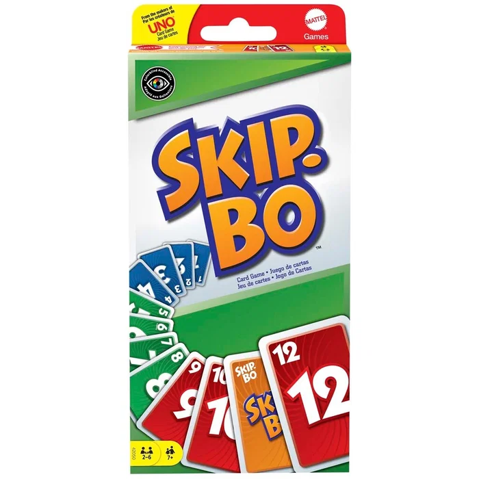 Skip-Bo Card Game-Kortspill med moro i rekkefølge