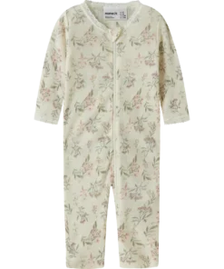 Name It Wang Wool Nightsuit Snow White/Flower