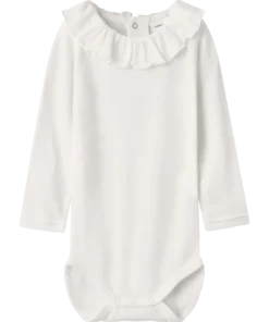 Name It Wang Wool Rib Body M/Collar Snow White
