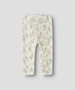 Alternative view of Name It Wang Wool Legging Snow White/Flowers