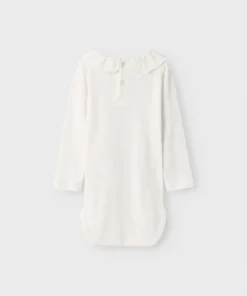 Alternative view of Name It Wang Wool Rib Body M/Collar Snow White