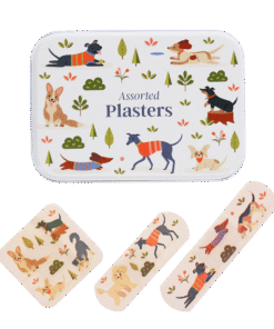 Barneplaster i boks (30 stk) - Hundepark