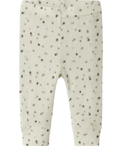 Name It Womi Wool/Modal Legging Snow White/Double Dot