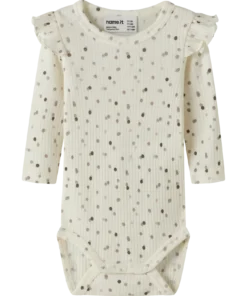 Alternative view of Name It Womi Wool/Modal Body Snow White/Double Dot