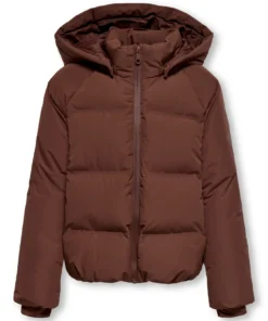 Kids Only Gellie Functional Hood Jacket Brown Stone