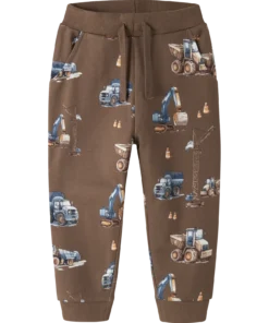 Name It Nelson Nreg Sweat Pant Bru Brown Lentil
