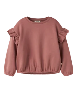 Lil Atelier Kilano Loose Sweat Bru Withered Rose