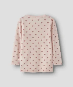 Alternative view of Lil Atelier Noel Nia Wool Slim Top Morganite/Heart