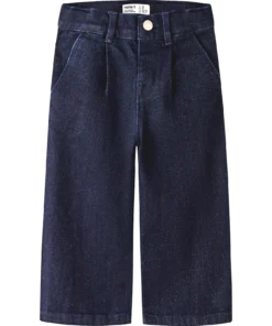 Name It Frose Wide Glitter Jeans Dark Blue Denim