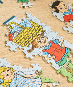 Alternative view of Astrid Lindgren - Pippi Langstrømpe puslespill 200 brikker