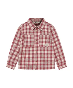 Daily Seven Skjorte Longsleeve Check Red