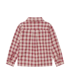 Alternative view of Daily Seven Skjorte Longsleeve Check Red