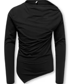 Kids Only Glone Life Asymetric L/S Top Black