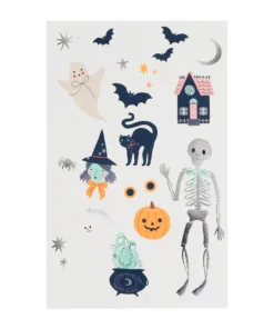 Alternative view of Tatoveringer med halloween-motiver 2 ark