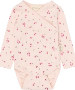 Petit Piao Fold Pointelle Mauve Chalk/Rosehip
