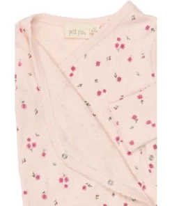 Alternative view of Petit Piao Fold Pointelle Mauve Chalk/Rosehip