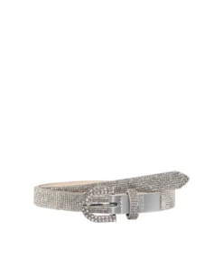 Kids Only Mila Glitter Jeans Belt Silver