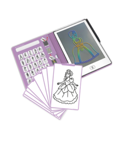 Alternative view of KIDYDRAW-MINI LCD tegnebrett 8'2" Prinsesse