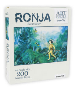 Astrid Lindgren - Ronja Røverdatter Puslespill 200 Brikker